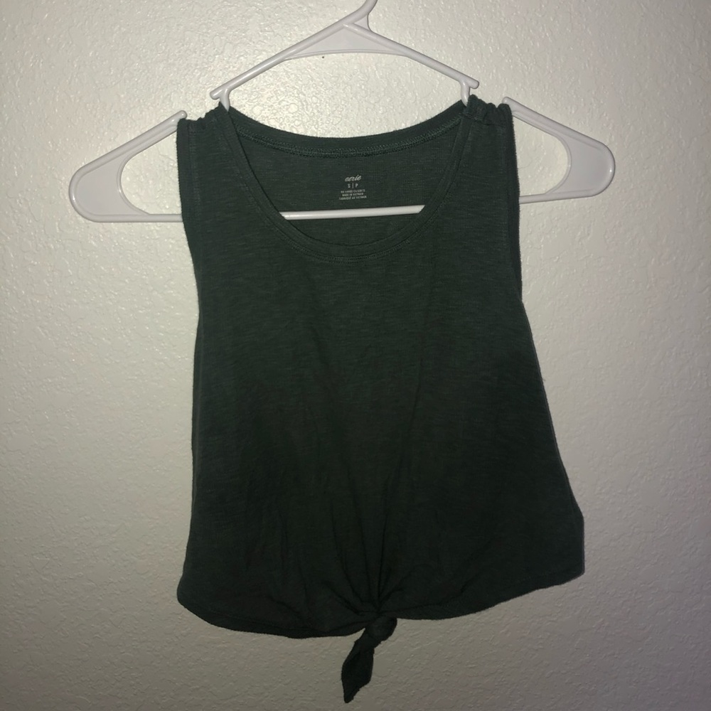 Pretty Green crop tank